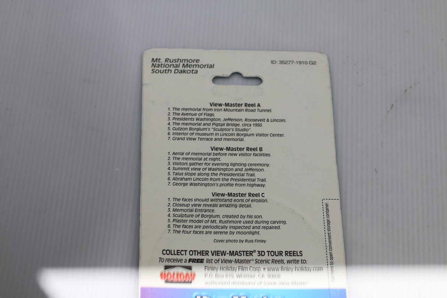 View-Master 3D Tour Mount Rushmore National Memorial Reel