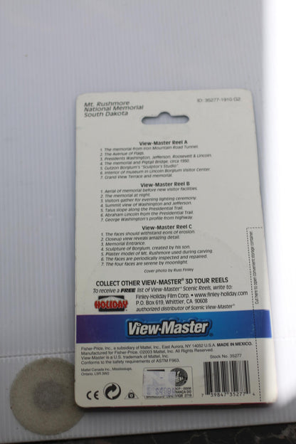 View-Master 3D Tour Mount Rushmore National Memorial Reel
