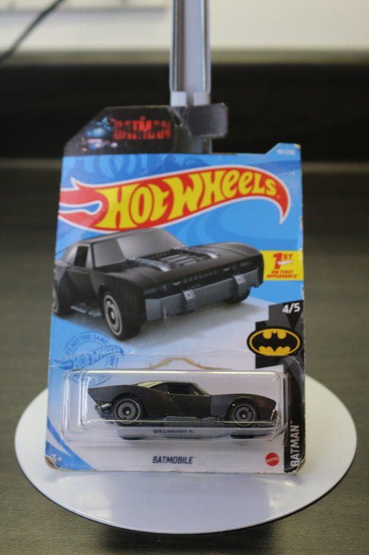 Hot Wheels 2021 Batmobile 181/250 Glossy Black The Batman 4/5 1St Appearance
