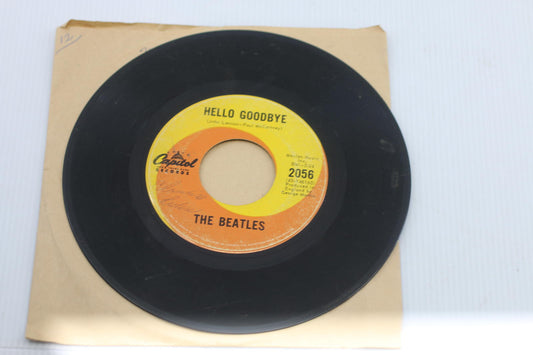 The Beatles 45 RPM Vinyl Single - 'Hello Goodbye' / 'I Am The Walrus'