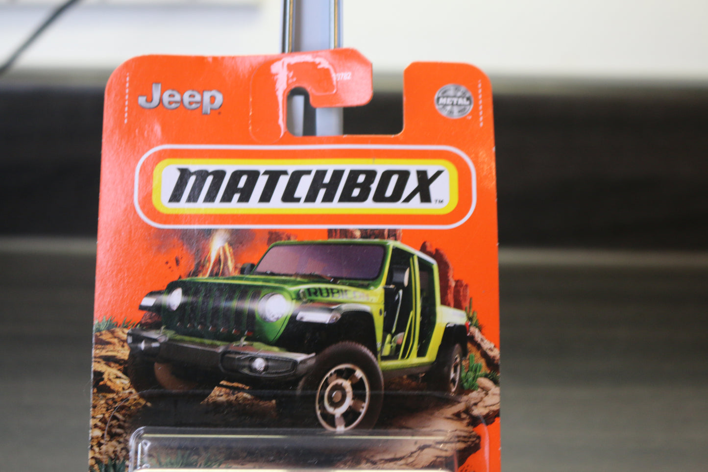 2022 Matchbox #7/102, " '20 Jeep Gladiator" Green, Unopened Blister Pack #1