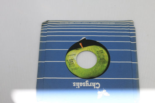 Vintage 45 RPM Vinyl Single by Ringo Starr - 'It Don't Come Easy' / 'Early 1970'