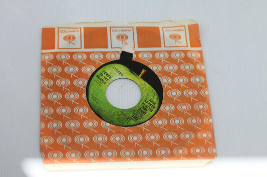 Vintage Columbia John Lennon power to the people 45 RPM Vinyl Record in Sleeve