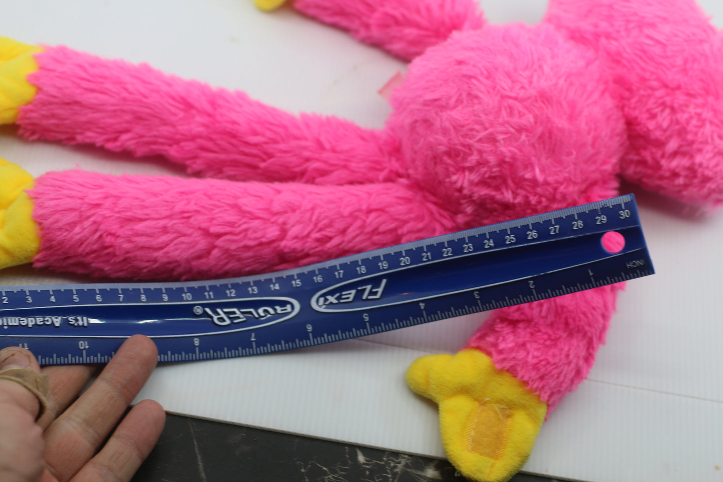 Poppy Playtime Pink Huggy Wuggy Plush Toy Stuffed Monster 15” No Tag Soft Plush