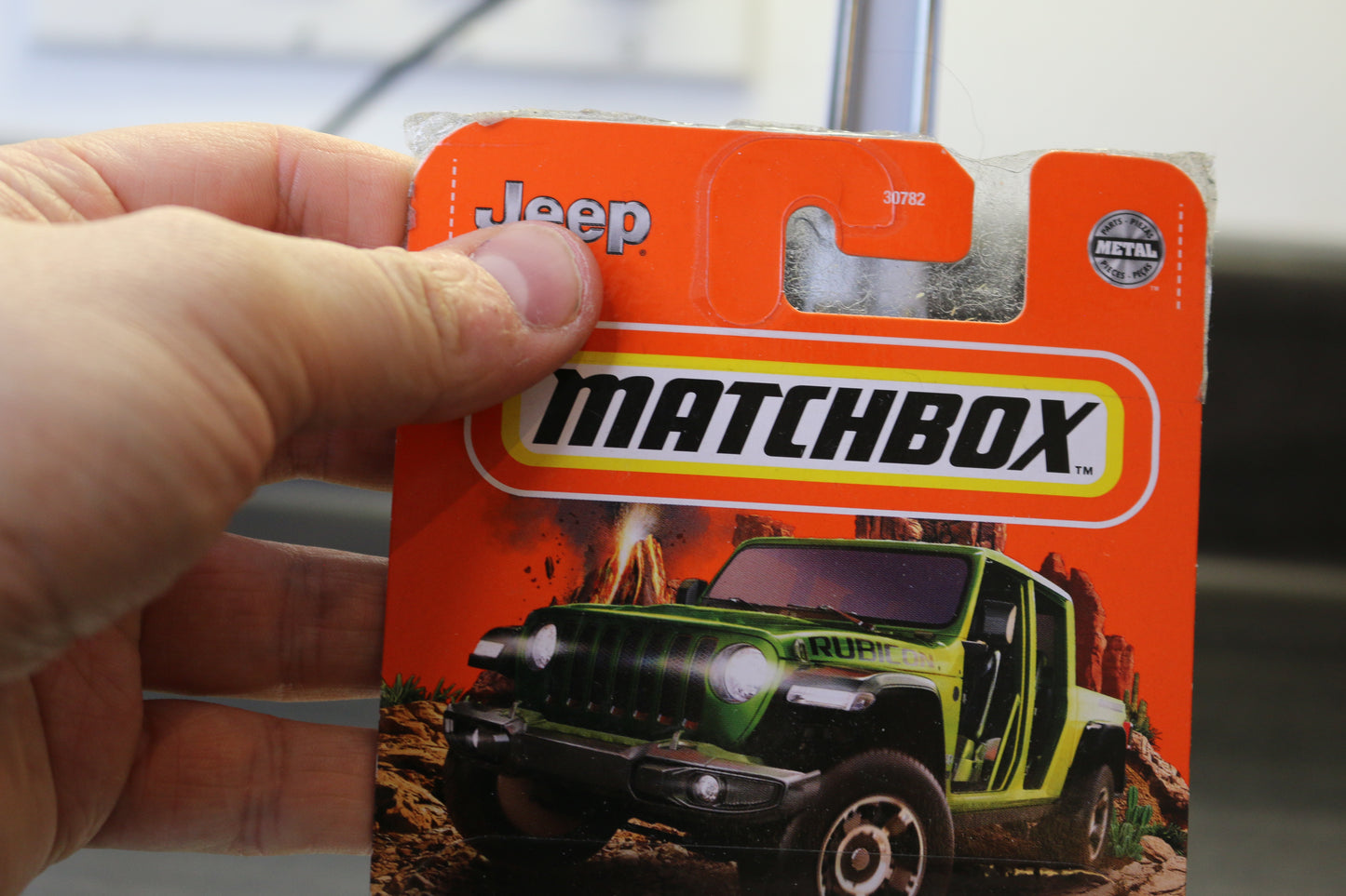 2022 Matchbox #7/102, " '20 Jeep Gladiator" Green, Unopened Blister Pack #2