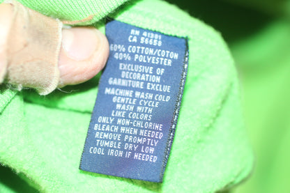 Ralph Lauren Polo Full Zip Hoodie Green Purple Pony – Men’s Medium