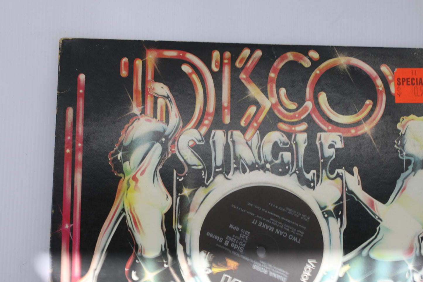 Disco Single Vinyl Record with Original Sleeve Victor RCA Diana Ross