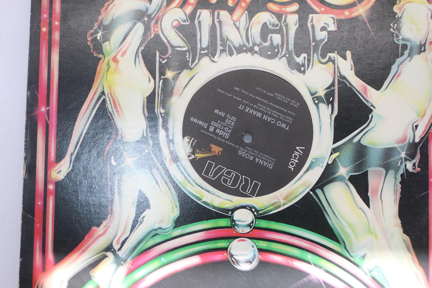 Disco Single Vinyl Record with Original Sleeve Victor RCA Diana Ross