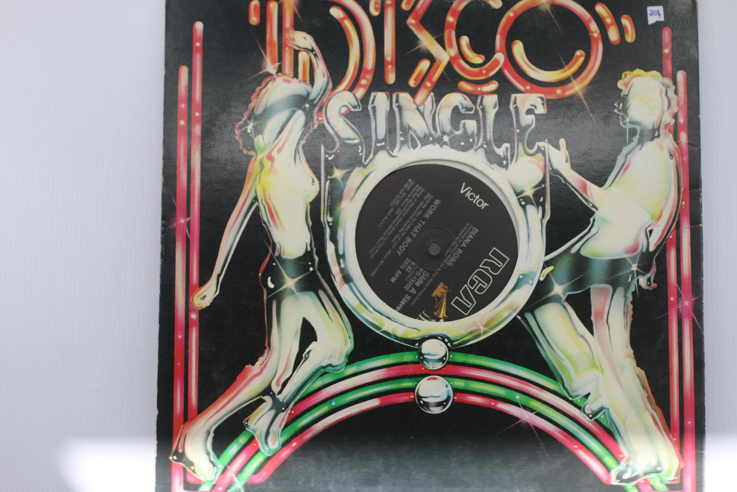Disco Single Vinyl Record with Original Sleeve Victor RCA Diana Ross