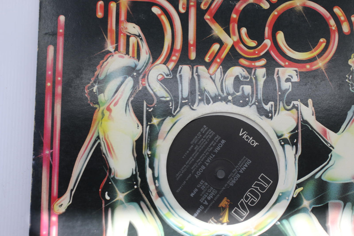 Disco Single Vinyl Record with Original Sleeve Victor RCA Diana Ross