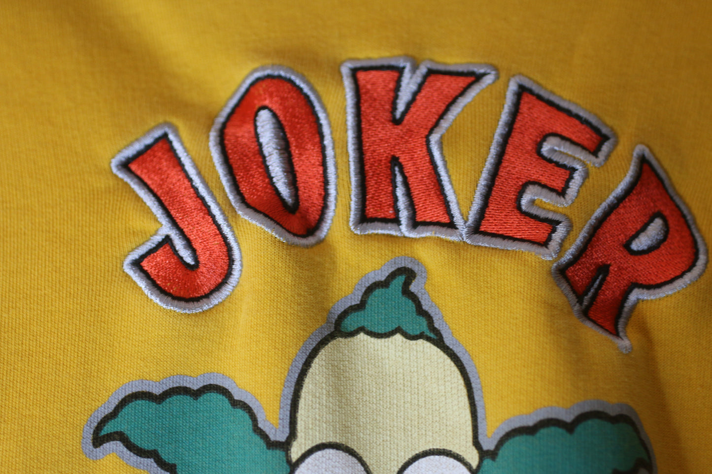 The Simpsons Krusty Joker Yellow Hoodie – 20th Television – Size XL – Used