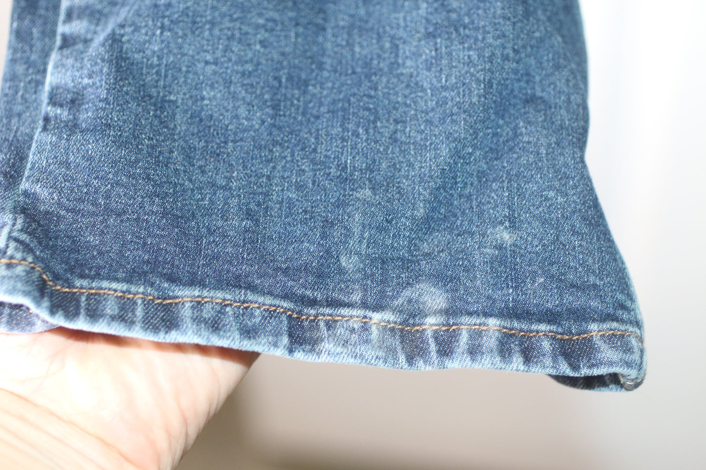 Levi Strauss Signature Straight Leg Jeans Dark Blue Denim W34 L34