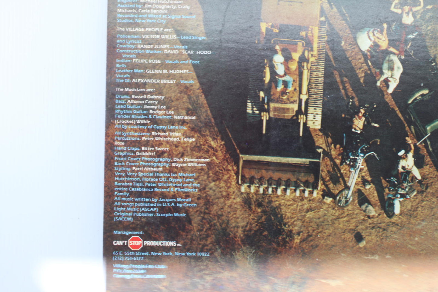 Village People - Cruisin' Vinyl Record Album