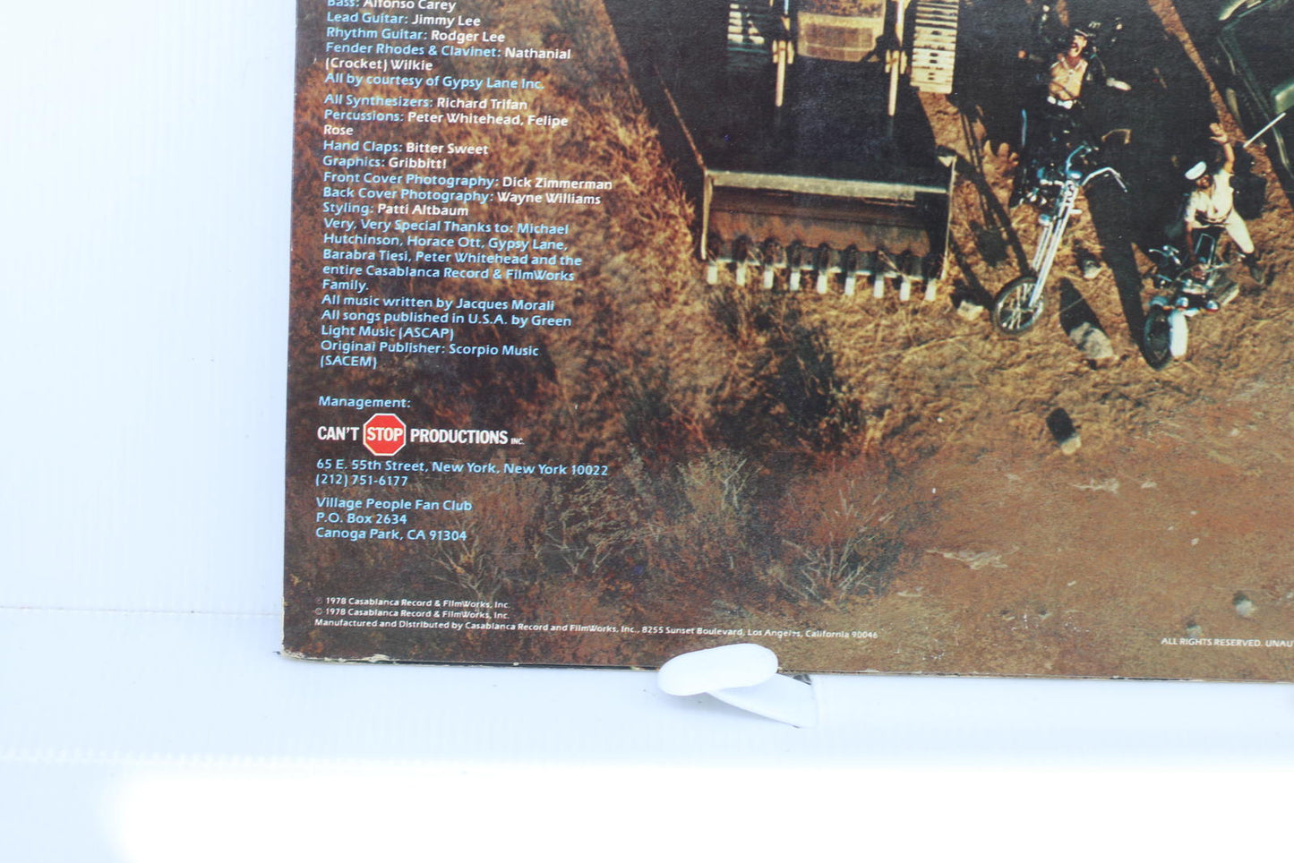Village People - Cruisin' Vinyl Record Album