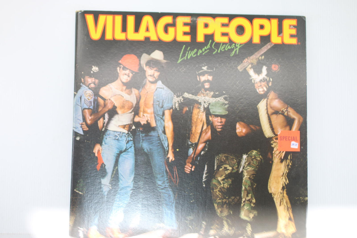 Village People - Live and Sleazy Vinyl Record Album