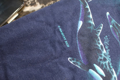 Vintage 90s sea world Gildan Size Medium Orcas T-Shirt