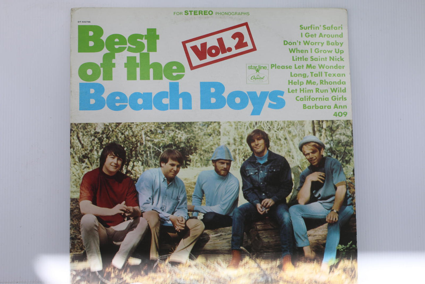 Best of the Beach Boys Vol. 2 Vinyl Record Album