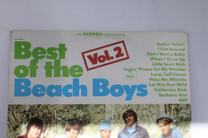 Best of the Beach Boys Vol. 2 Vinyl Record Album