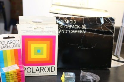 Vintage Polaroid Land Instant Film Camera ‘Colorpack 80’