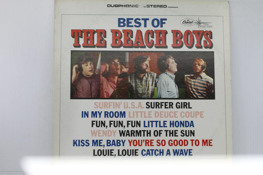 Best of The Beach Boys Vinyl Record Album Surfin' U.S.A. EMI
