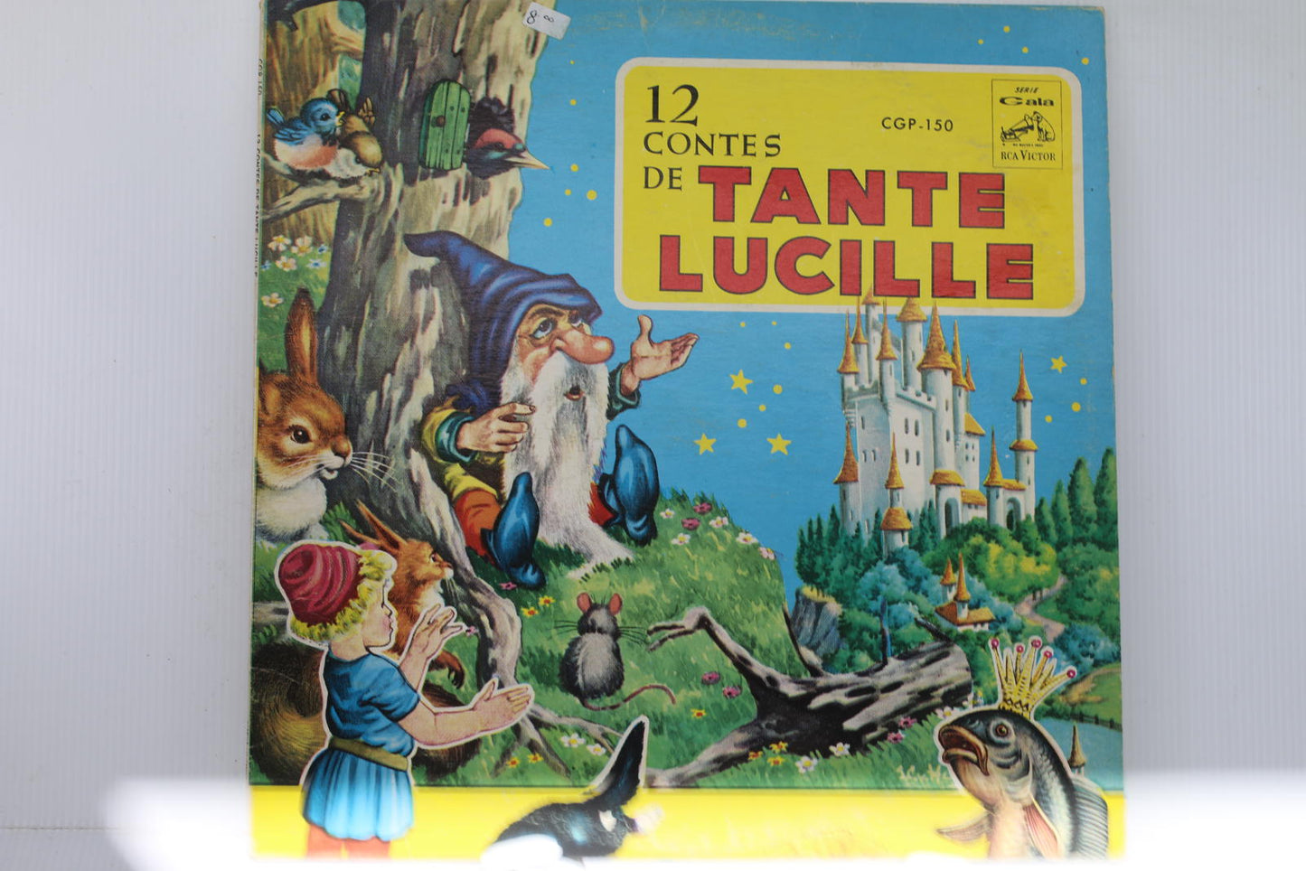12 Contes de Tante Lucille Vinyl Record Album CGP-150