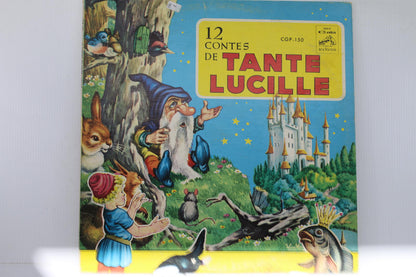 12 Contes de Tante Lucille Vinyl Record Album CGP-150