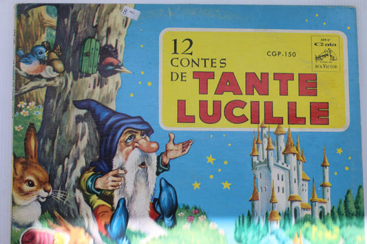 12 Contes de Tante Lucille Vinyl Record Album CGP-150