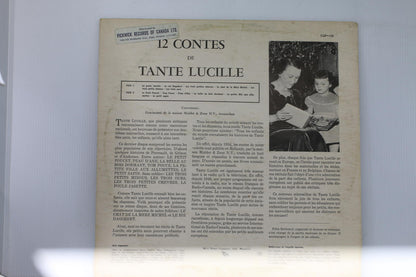 12 Contes de Tante Lucille Vinyl Record Album CGP-150