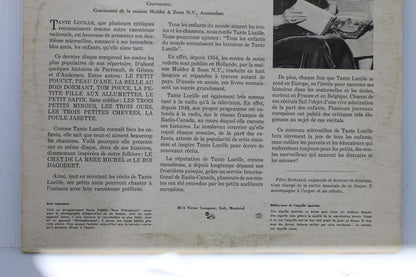 12 Contes de Tante Lucille Vinyl Record Album CGP-150