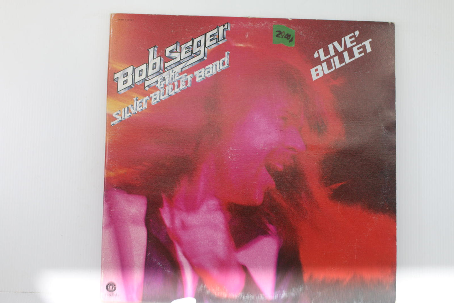 Bob Seger & The Silver Bullet Band - 'Live' Bullet Vinyl Record Album