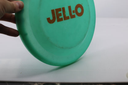 Jell-o Promotional Frisbee Sport Vintage VTG rare Green Used