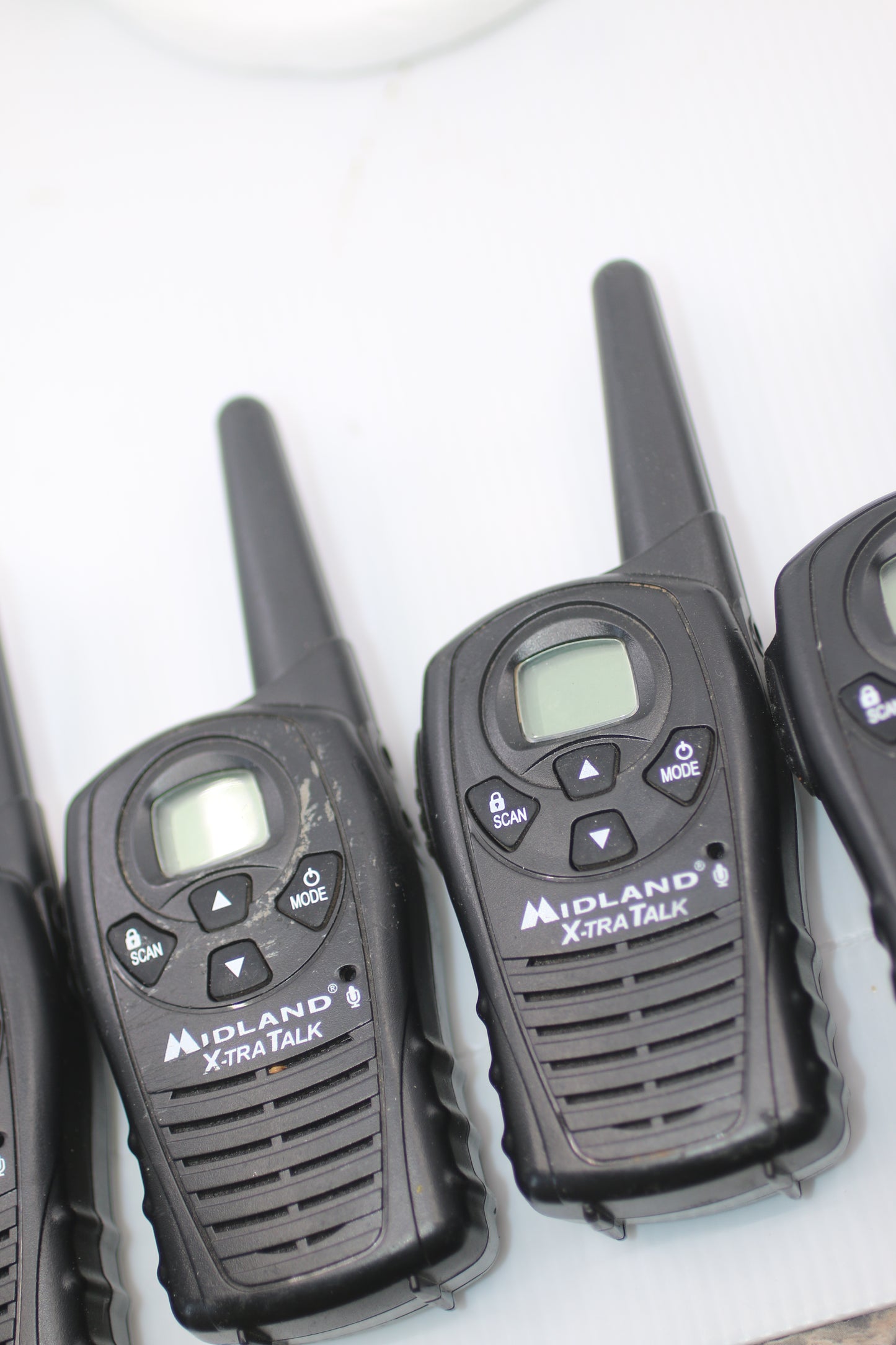 Vintage 4x Midland X-Tra Talk Model LXT380 Walkie talkie