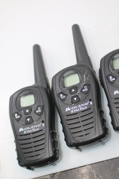 Vintage 4x Midland X-Tra Talk Model LXT380 Walkie talkie