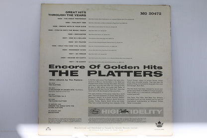 Encore Of Golden Hits - The Platters Vinyl Record Album