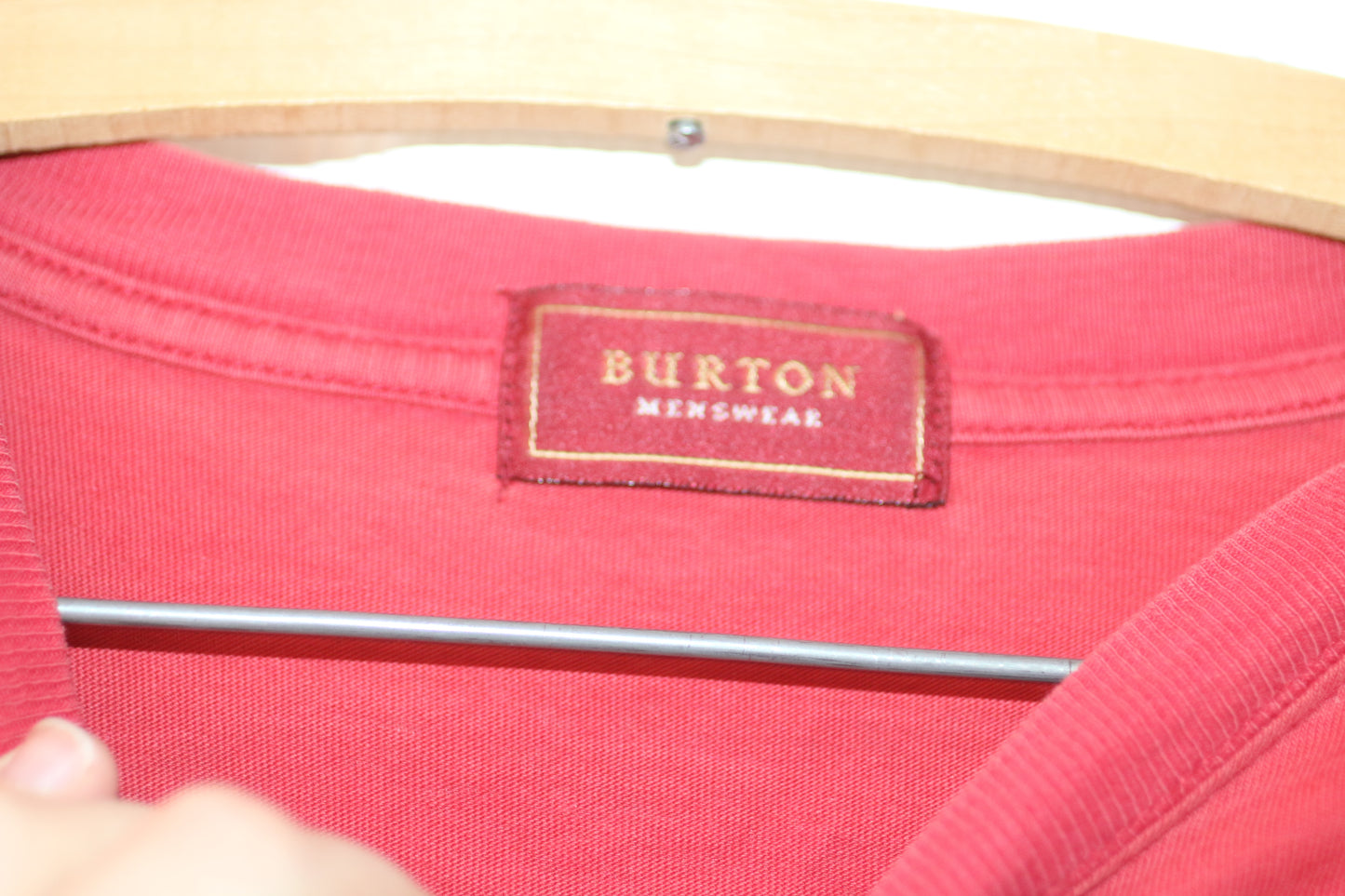 Burton Menswear Beerlao T-Shirt Red Laos Beer Graphic Mens Tee
