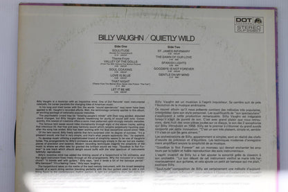 Billy Vaughn - Quietly Wild Vinyl Record Album