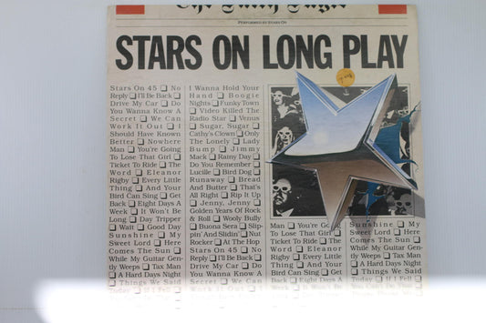 Stars On Long Play Vinyl Record Album