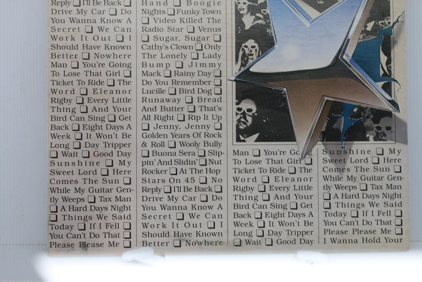 Stars On Long Play Vinyl Record Album