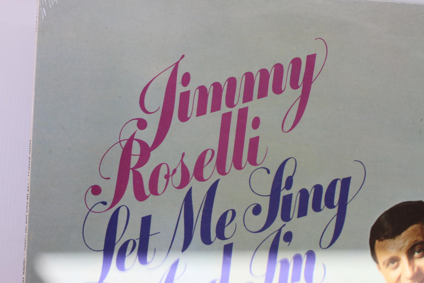 Jimmy Roselli - Let Me Sing And I'm Happy Vinyl LP Album