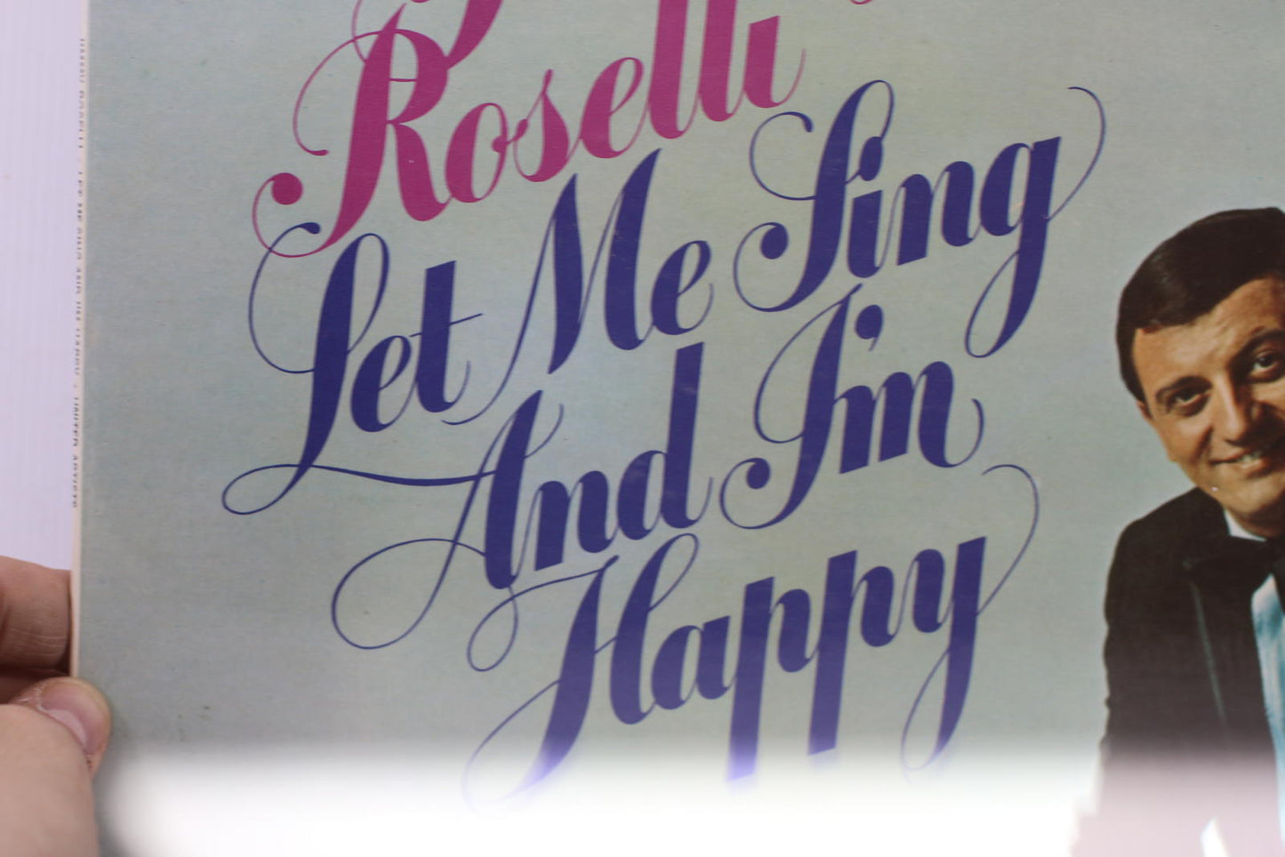 Jimmy Roselli - Let Me Sing And I'm Happy Vinyl LP Album
