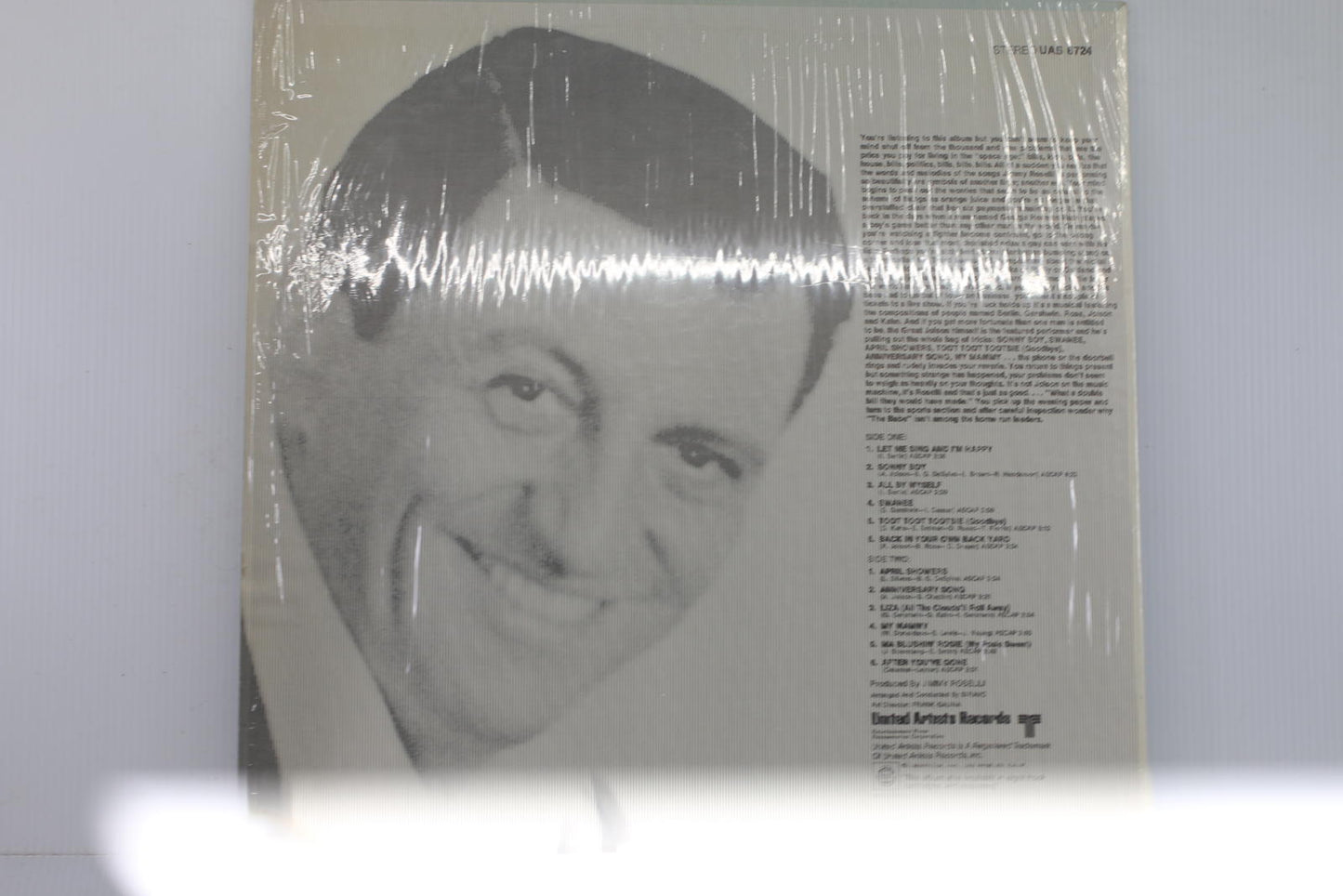 Jimmy Roselli - Let Me Sing And I'm Happy Vinyl LP Album