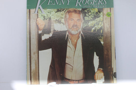 Kenny Rogers Share Your Love Vinyl Record Album