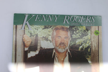 Kenny Rogers Share Your Love Vinyl Record Album