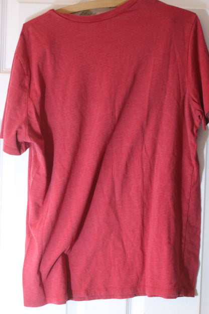 Marvel Deadpool “Tacos?!” Graphic T-Shirt Red Large Fifth Sun Comic Tee
