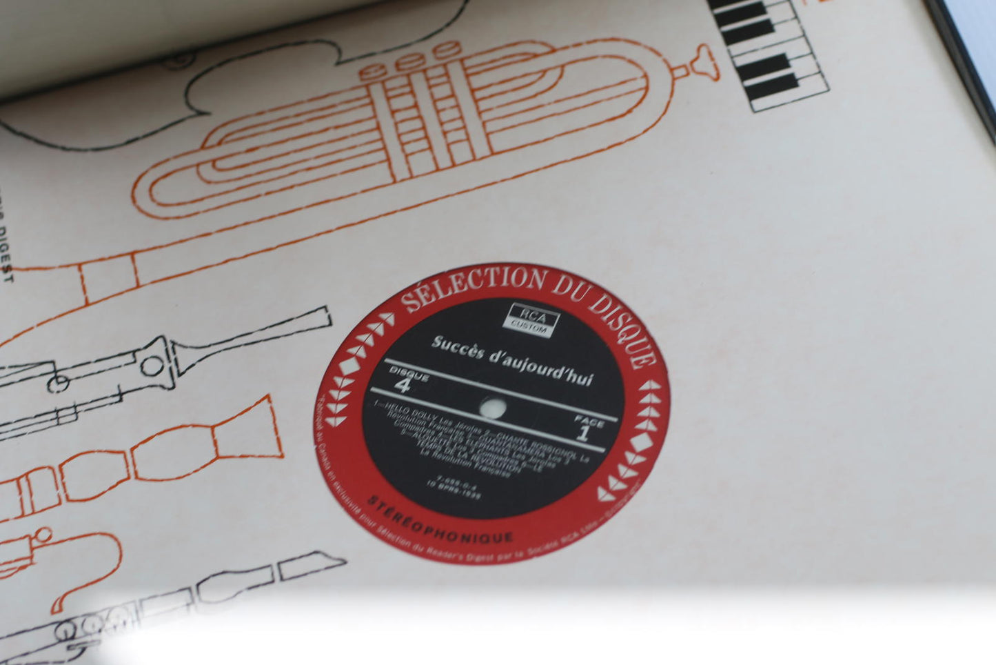 Succès d'aujourd'hui Vinyl Record Album - 60 Grands Airs