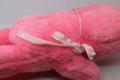 Vintage Pink Teddy Bear Plush Made in Canada Best Made Toys