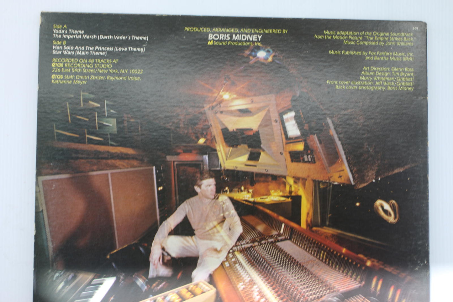 Boris Midney Music From Star Wars The Empire Strikes Back Vinyl Record