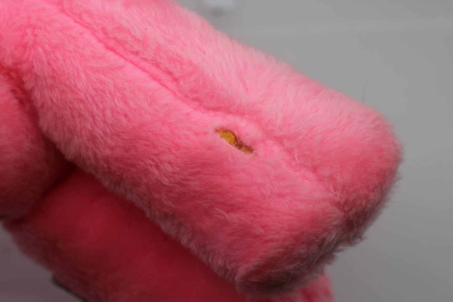 Vintage Pink Teddy Bear Plush Made in Canada Best Made Toys