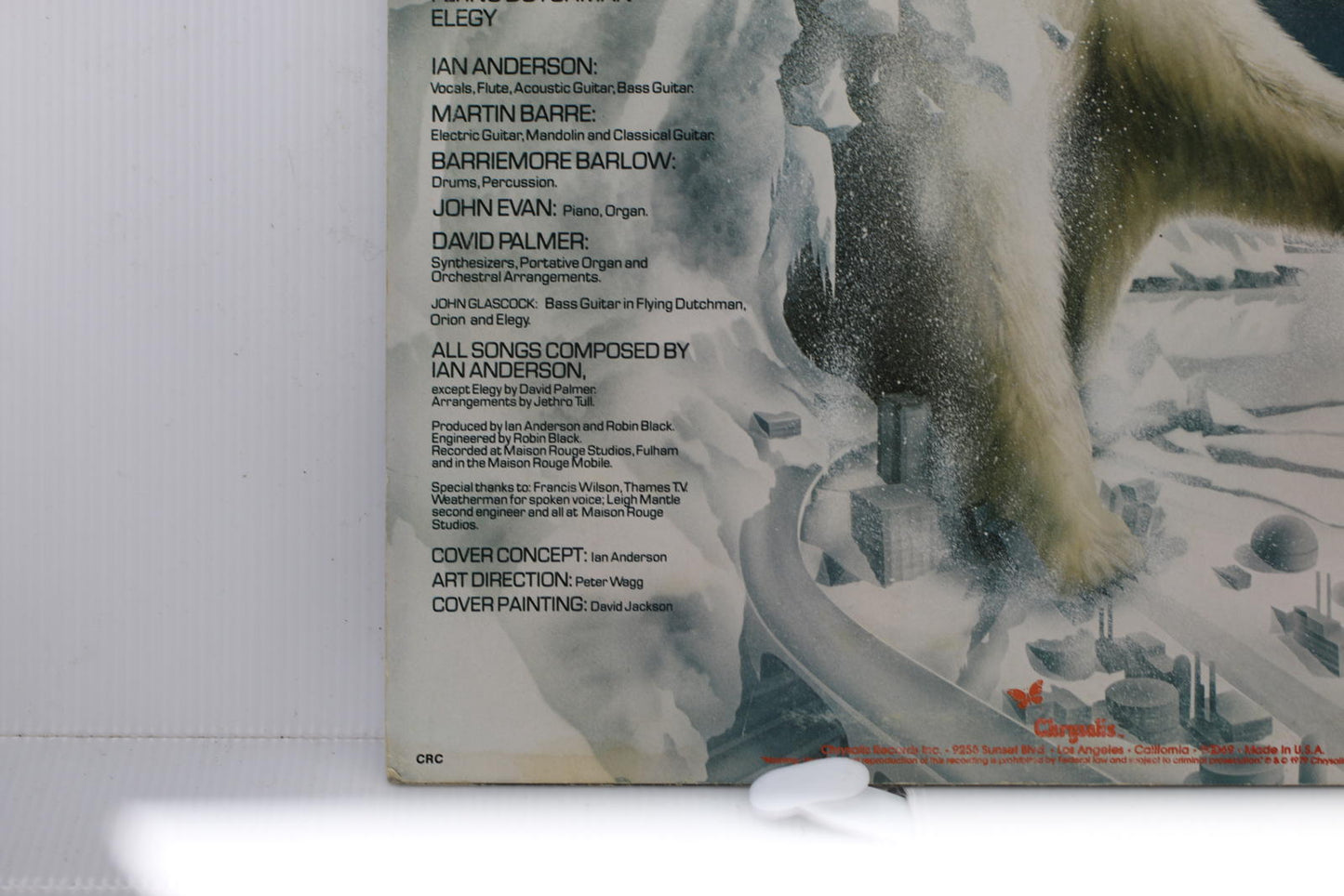 Jethro Tull Stormwatch Vinyl Record Album
