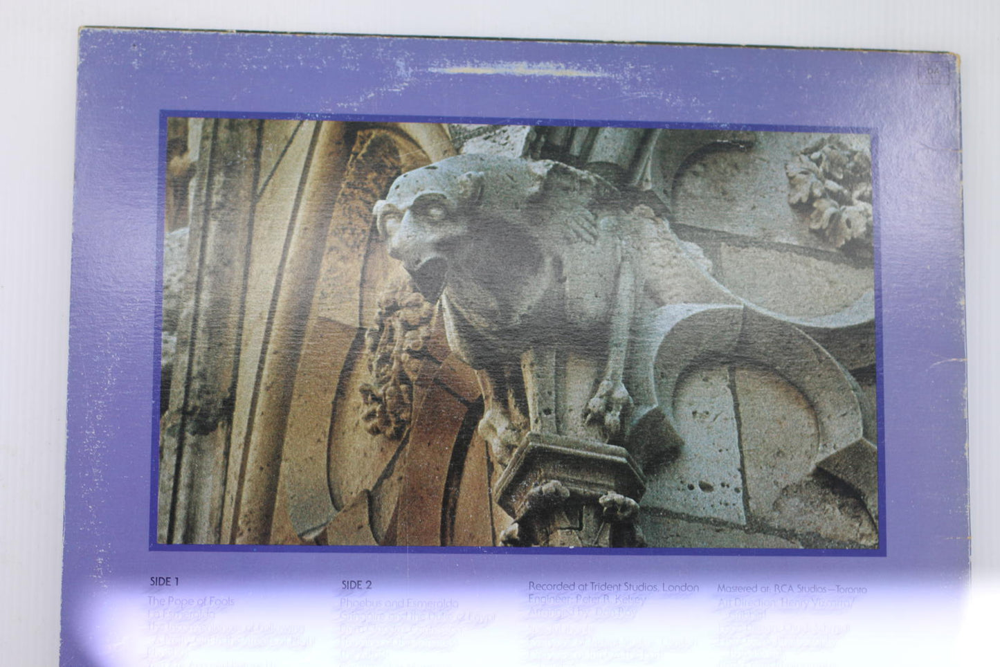 Hunchback of Notre Dame Vinyl Record Album #1